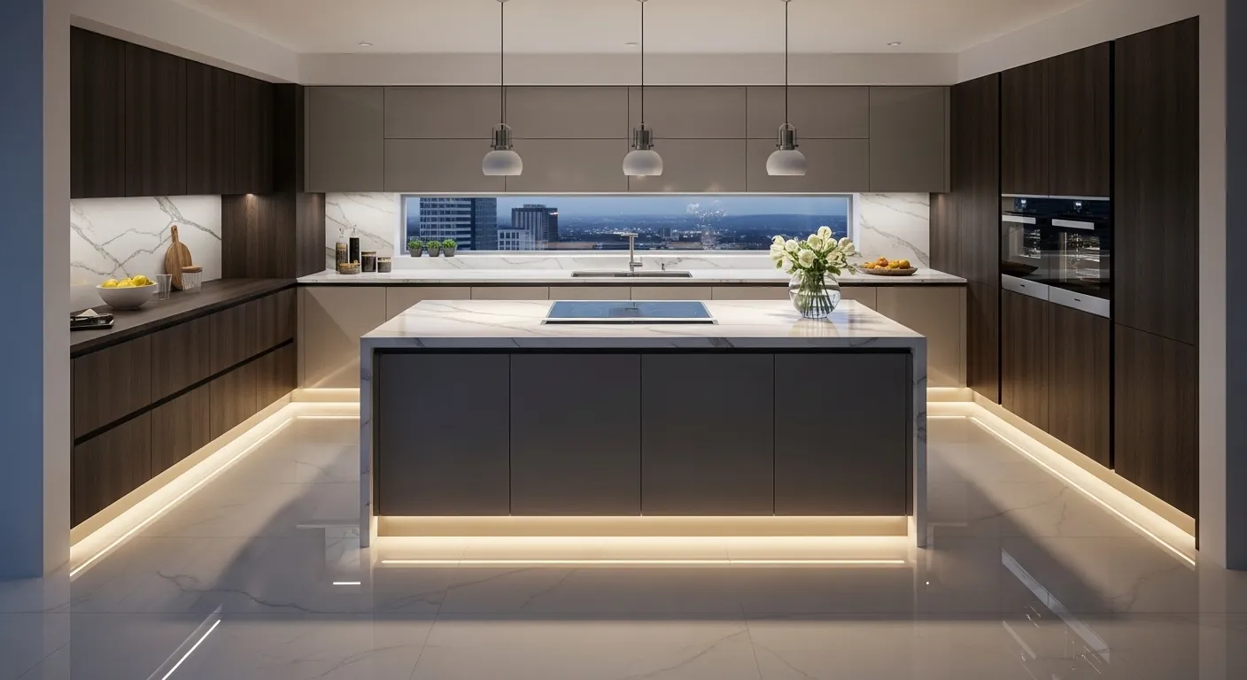 Comparação entre porcelanato amadeirado e madeira natural