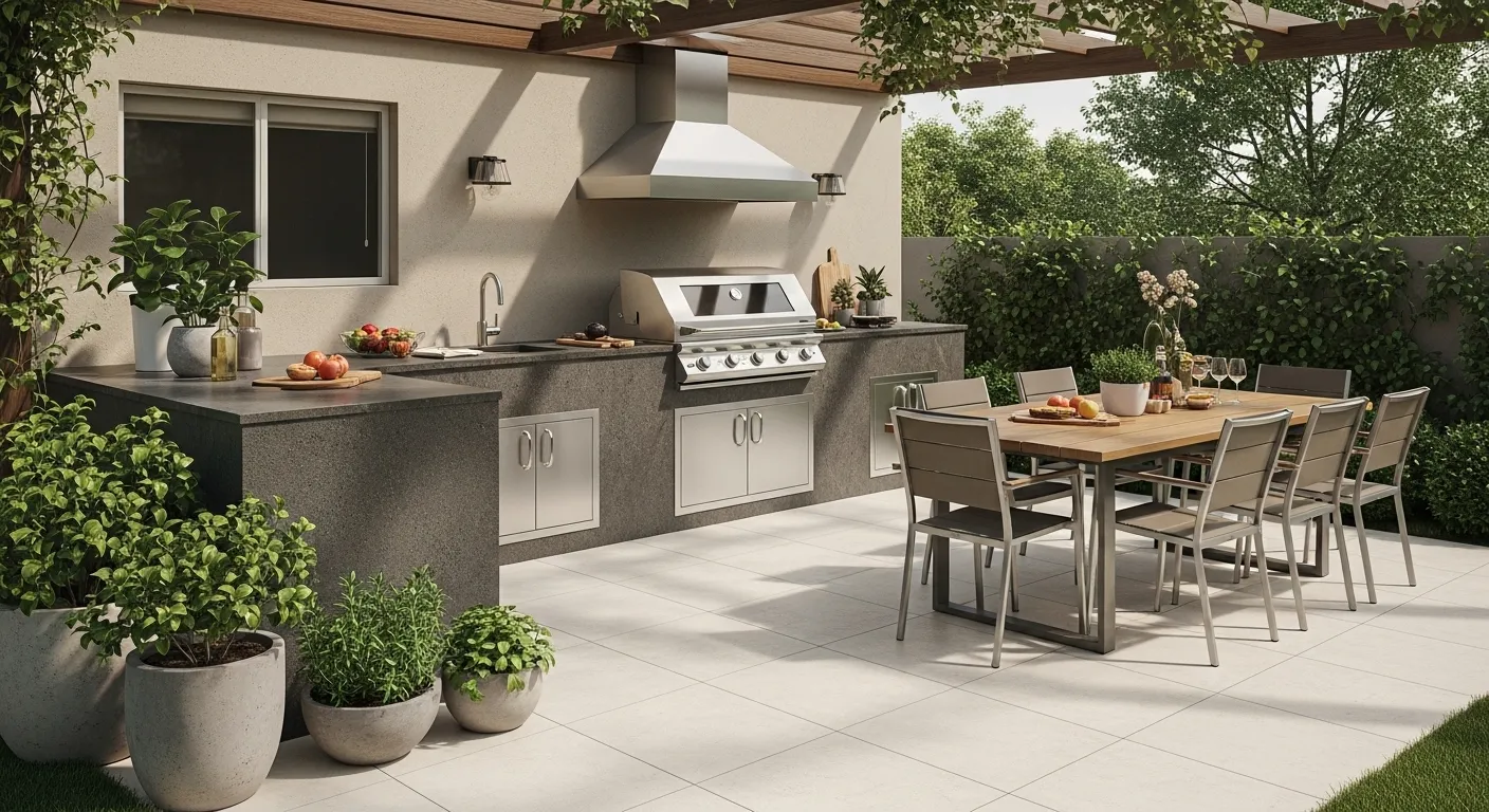 Aplicação de porcelanato em obra de construção e reforma