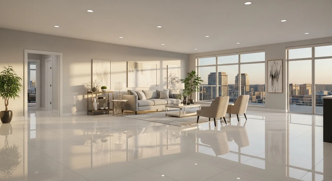 Porcelanato Acetinado: Sofisticação e Resistência para Ambientes Modernos.