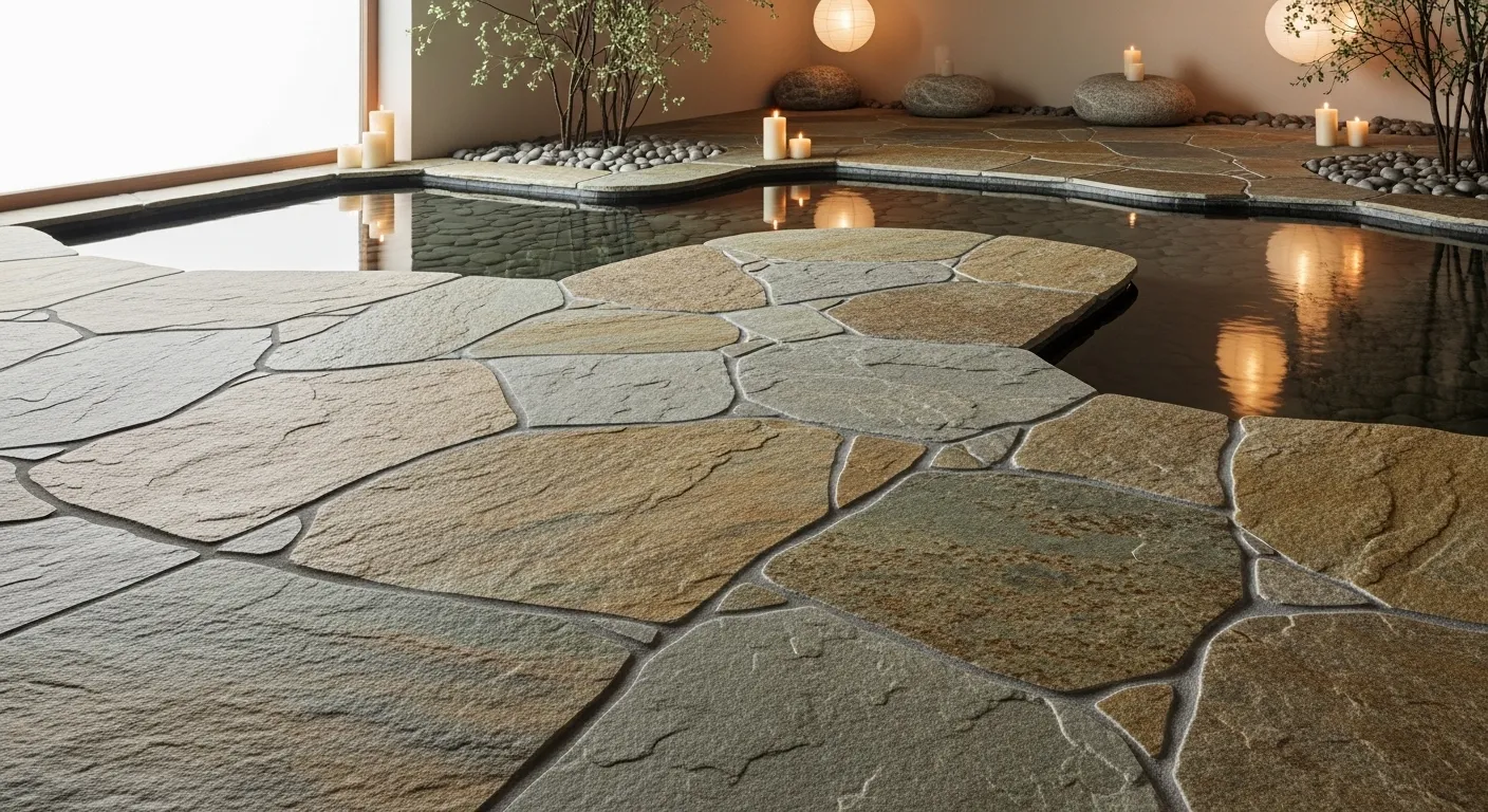 Piso epóxi aplicado em área residencial