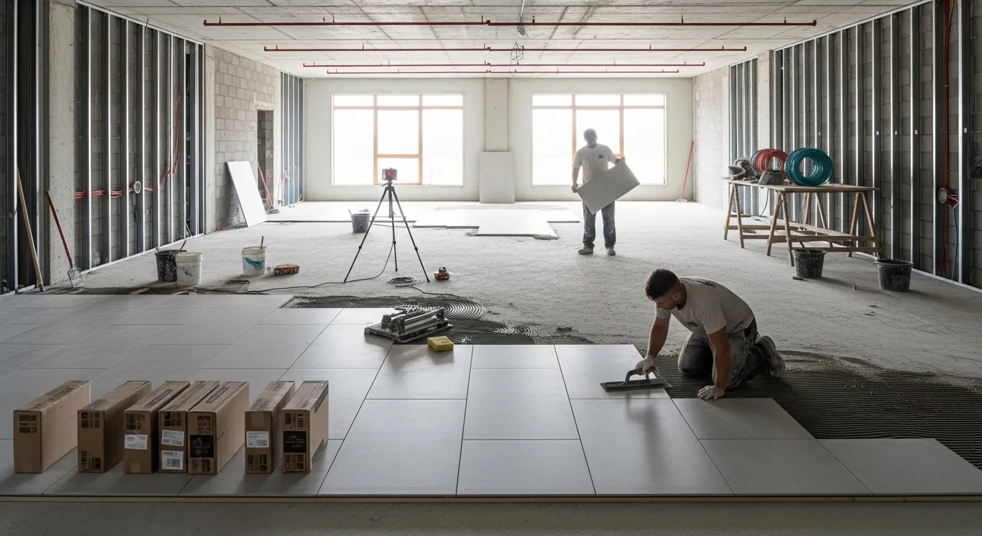 Erros comuns na escolha da cor do piso em reformas