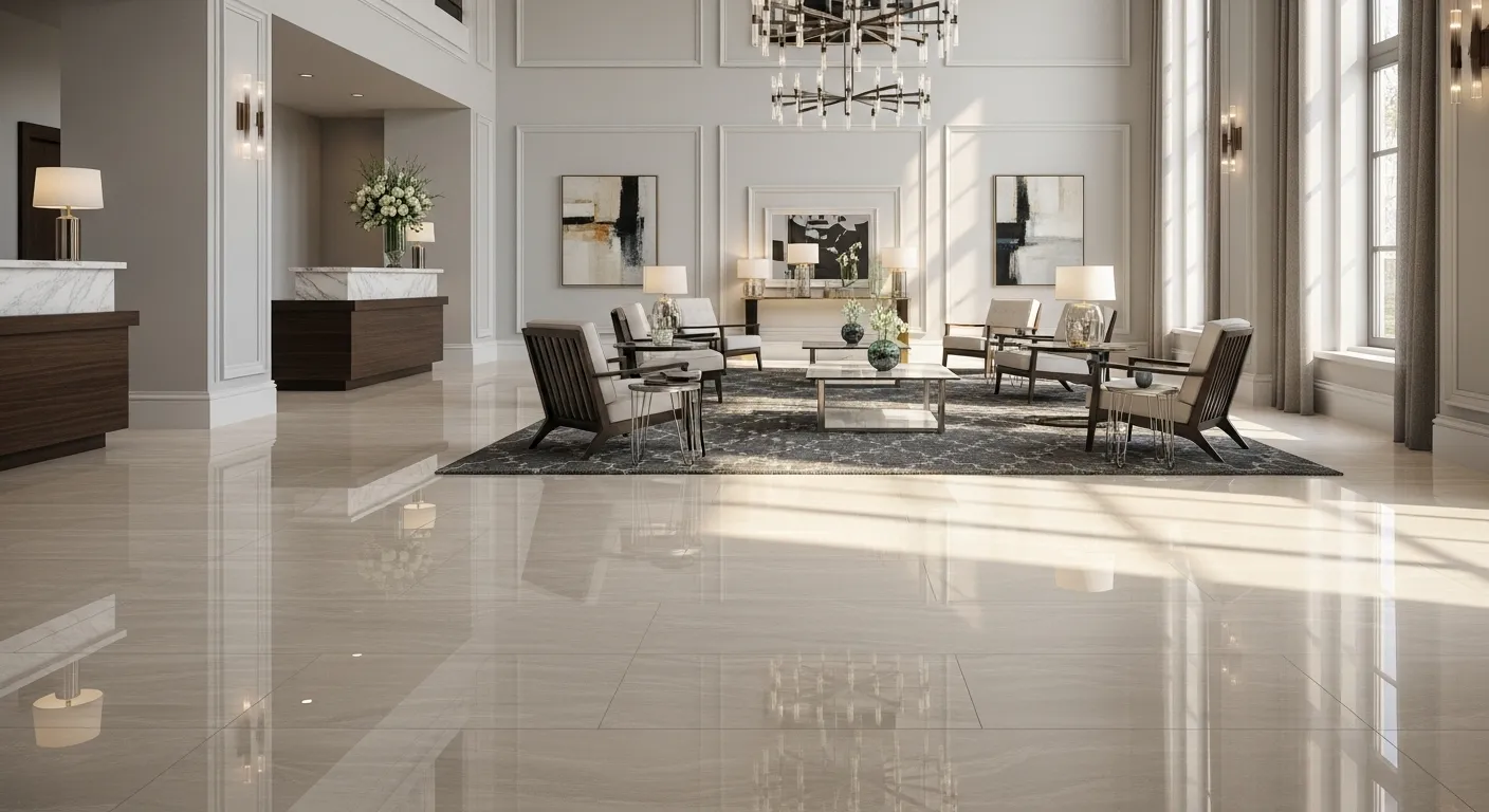 Instalação profissional de bancada de porcelanato