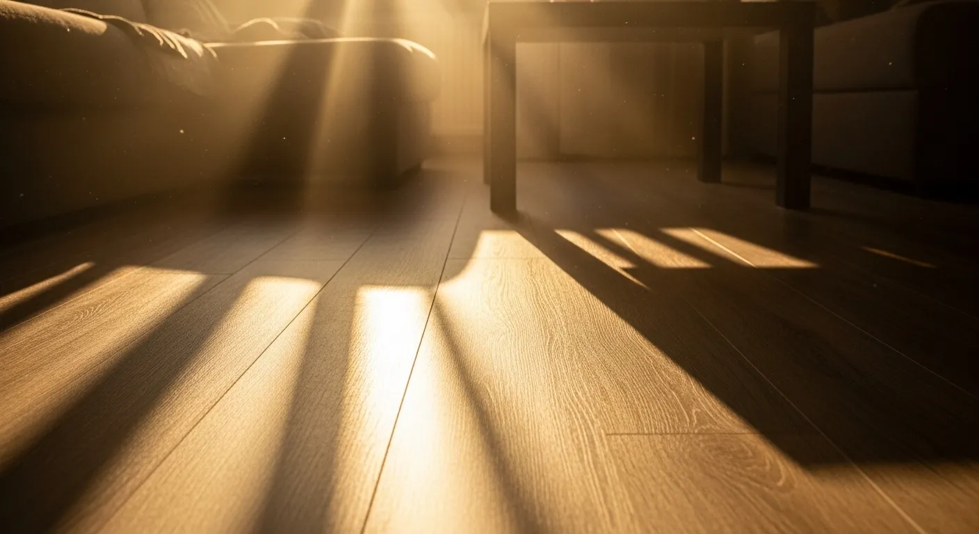 Escolha da cor do piso em etapa de acabamentos