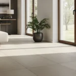 Porcelanato Polido Branco: O Máximo da Limpeza Visual e Brilho. 